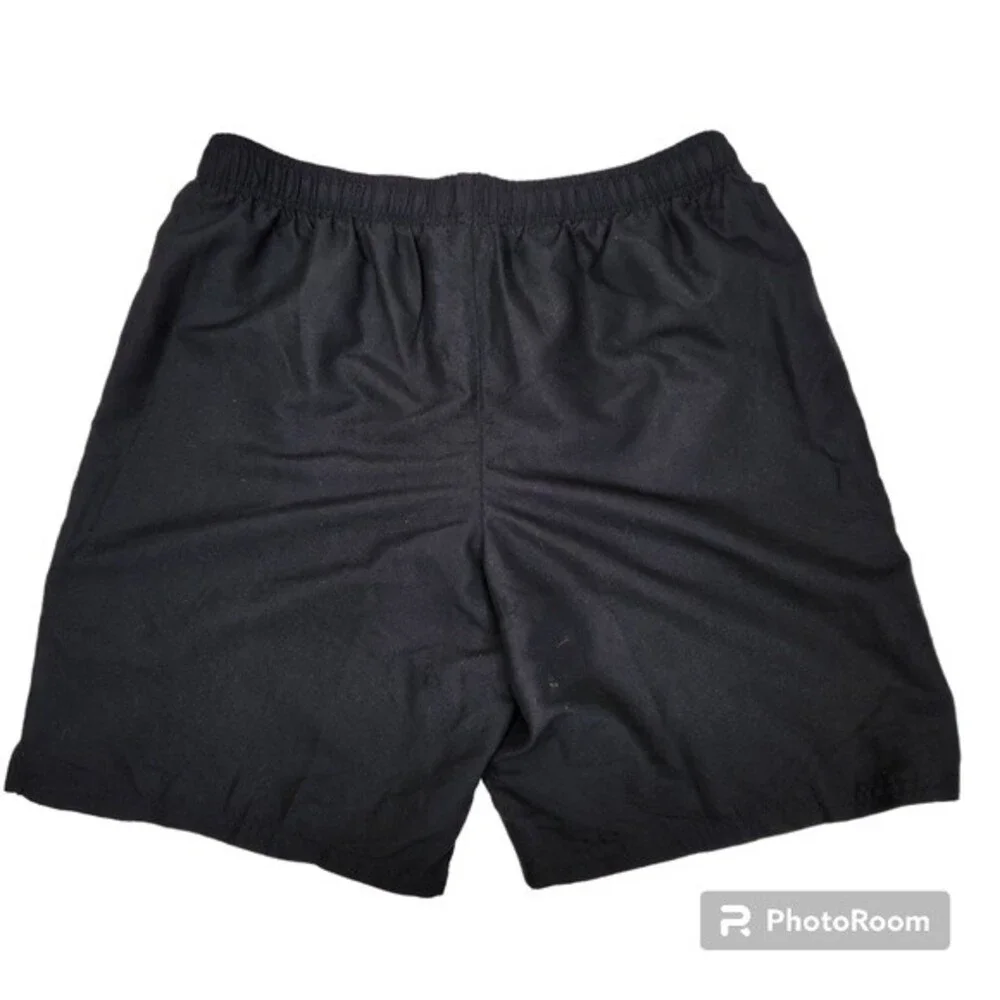 NEW Nike Mens All Black Volley Swim Trunks Size L